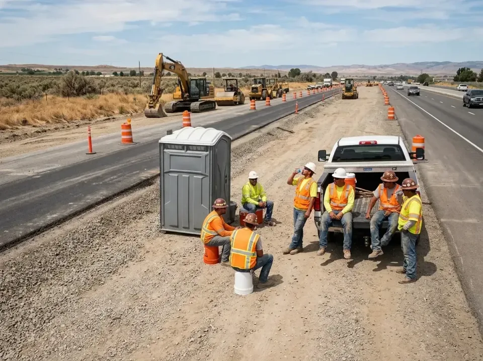 highway-road-construction-crew-007 — frequently asked questions, Porta Potty and Restroom Rentals in Littleton Common, MA